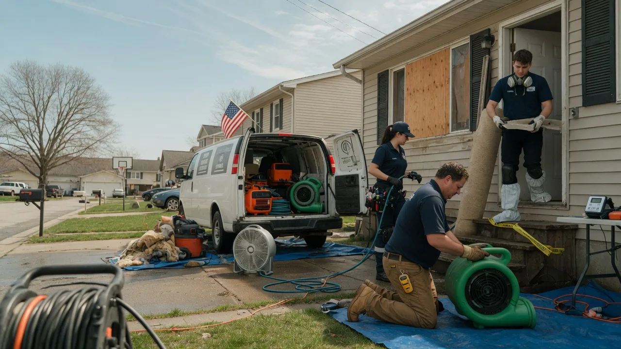 Water Damage Restoration in Dale, WI near me